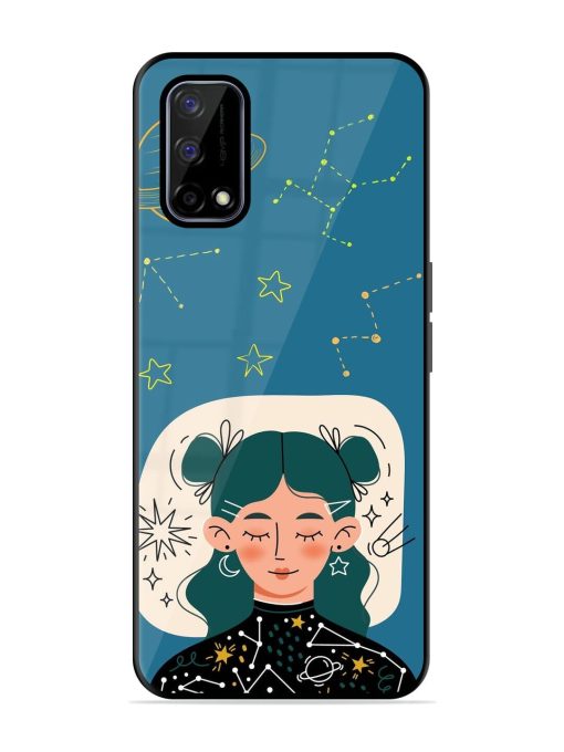 Cosmic Daydreamer Glossy Soft Edge Case for Realme Narzo 30 Pro (5G) Chachhi