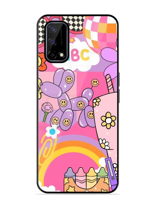 Whimsical Y2K Chaos Glossy Soft Edge Case for Realme Narzo 30 Pro (5G) Chachhi