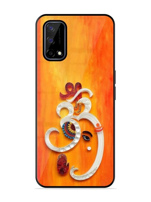 Ganesha In Quilling Art Glossy Soft Edge Case for Realme Narzo 30 Pro (5G)