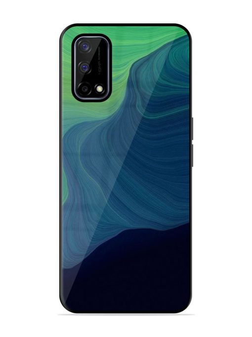 Oceanic Dreams Glossy Soft Edge Case for Realme Narzo 30 Pro (5G) Chachhi