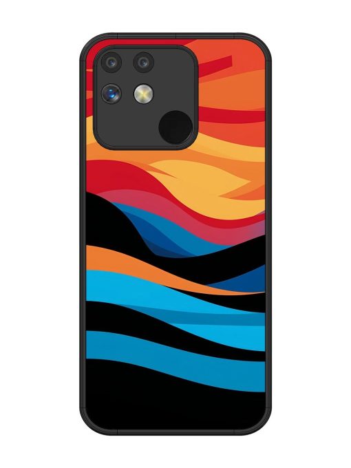 Blazing Currents Glossy Soft Edge Case for Realme Narzo 50 (5G)