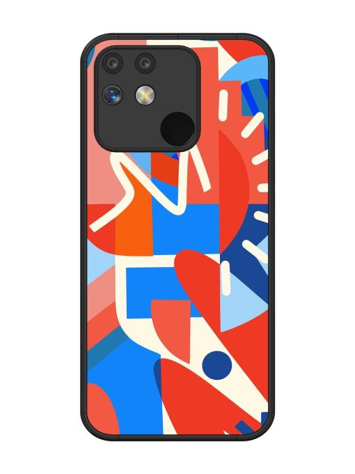 Abstract Harmony Glossy Soft Edge Case for Realme Narzo 50 (5G)