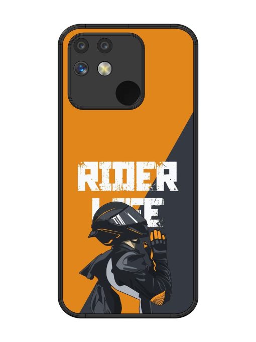 Ride Never Ends Glossy Soft Edge Case for Realme Narzo 50 (5G)