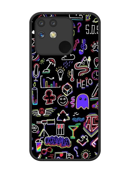 Neon Doodle Glossy Soft Edge Case for Realme Narzo 50 (5G)