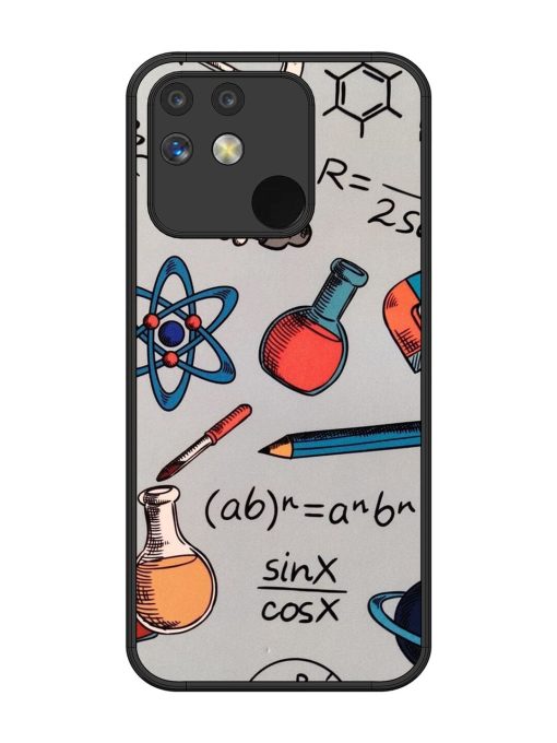 Science Doodle Glossy Soft Edge Case for Realme Narzo 50 (5G)