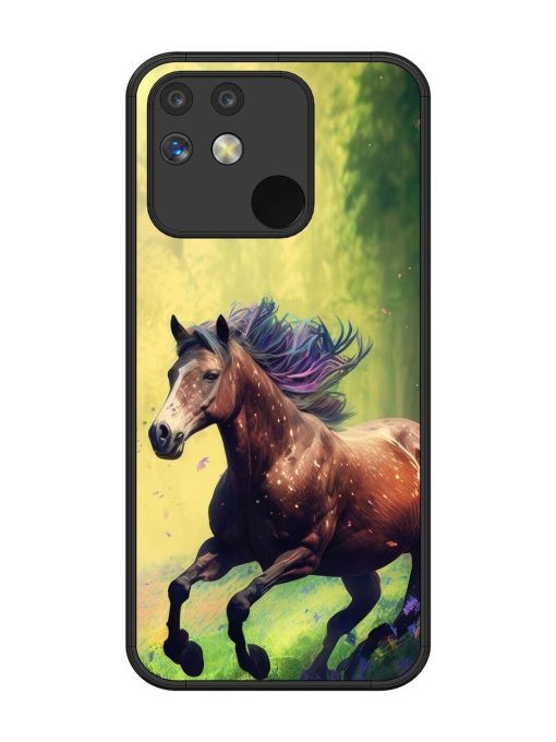 Enchanted Gallop Glossy Soft Edge Case for Realme Narzo 50 (5G)