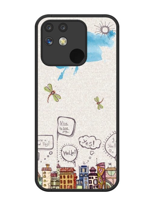 Doodle City Glossy Soft Edge Case for Realme Narzo 50 (5G)