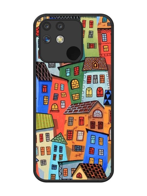 Rainbow House Glossy Soft Edge Case for Realme Narzo 50 (5G)