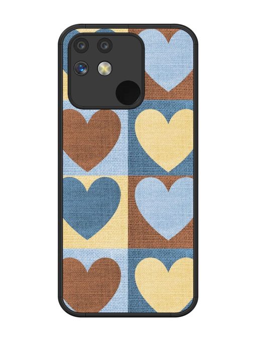 Hearts On Canvas Glossy Soft Edge Case for Realme Narzo 50 (5G)