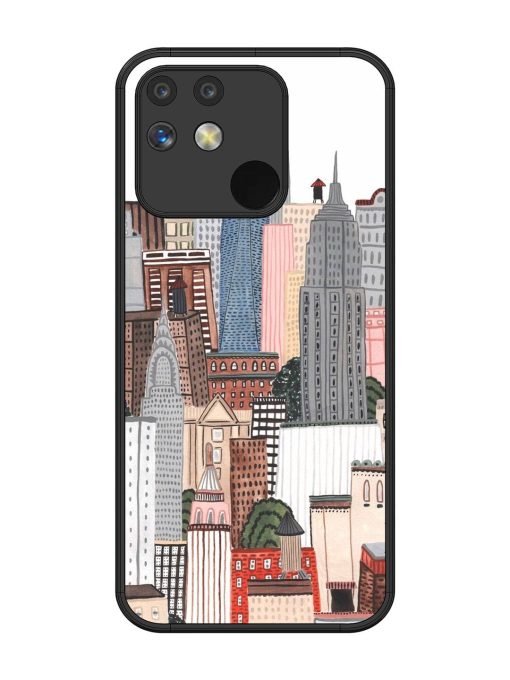 Cityscape Dreams Glossy Soft Edge Case for Realme Narzo 50 (5G)