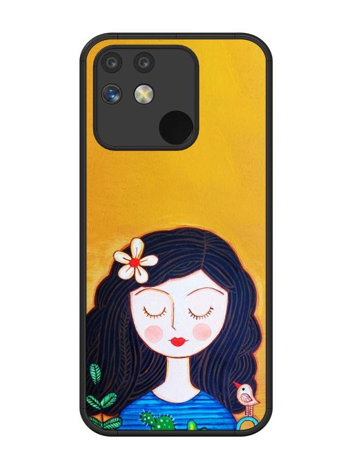 Girl Illustration Glossy Soft Edge Case for Realme Narzo 50 (5G)