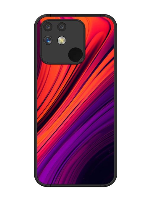 Crimson Curls Glossy Soft Edge Case for Realme Narzo 50 (5G)