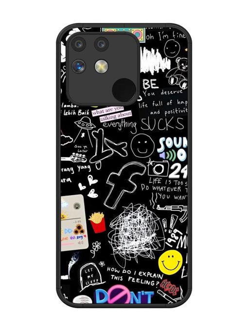 Doodle Diary Glossy Soft Edge Case for Realme Narzo 50 (5G)