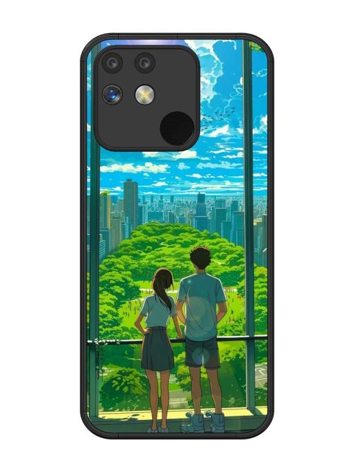 Cyberpunk Dreamscape Glossy Soft Edge Case for Realme Narzo 50 (5G)