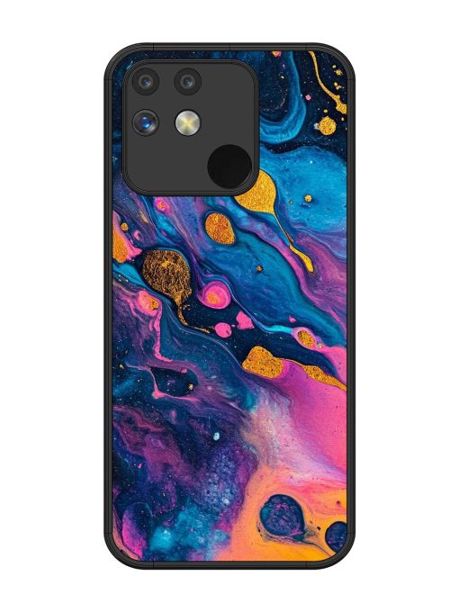 Cosmic Swirl Glossy Soft Edge Case for Realme Narzo 50 (5G)