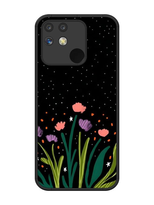 Midnight Bloom Glossy Soft Edge Case for Realme Narzo 50 (5G)