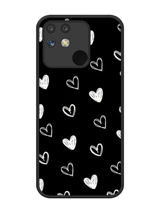 Scattered Hearts Glossy Soft Edge Case for Realme Narzo 50 (5G)