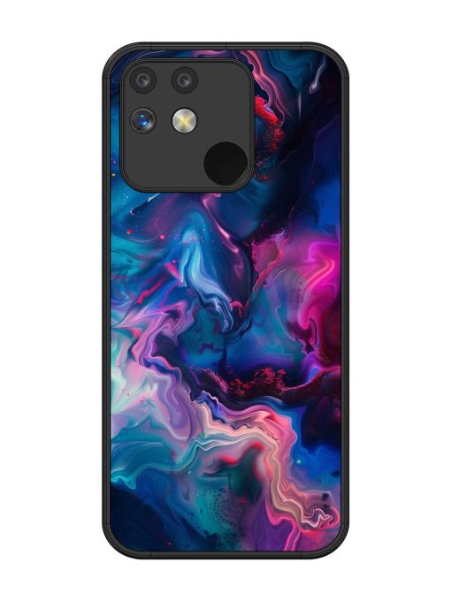 Cosmic Swirl Glossy Soft Edge Case for Realme Narzo 50 (5G)