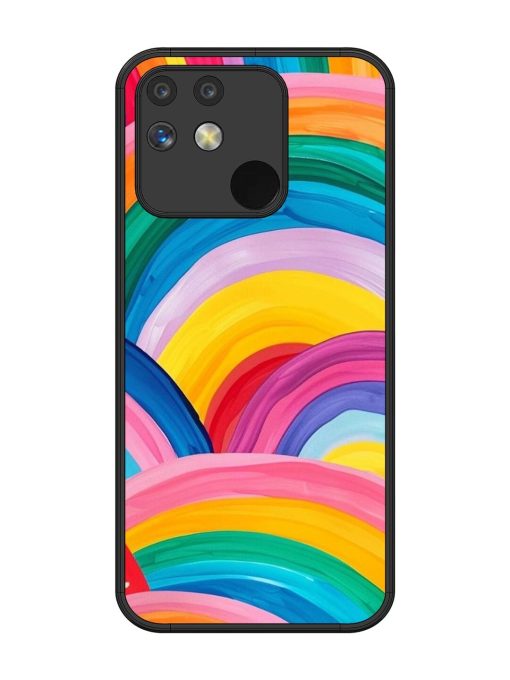 Rainbow Symphony Glossy Soft Edge Case for Realme Narzo 50 (5G)