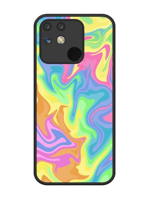 Whimsical Swirl Glossy Soft Edge Case for Realme Narzo 50 (5G)