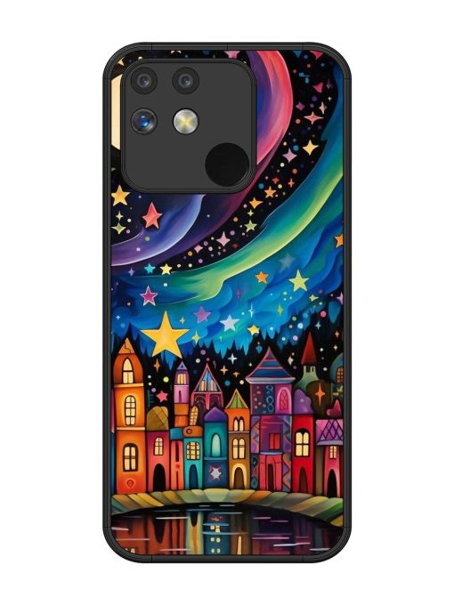 Starlit Village Glossy Soft Edge Case for Realme Narzo 50 (5G)