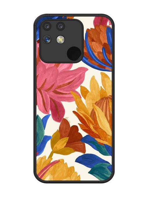 Blooming Tapestry Glossy Soft Edge Case for Realme Narzo 50 (5G)