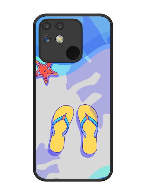 Sandy Toes And Salty Seas Glossy Soft Edge Case for Realme Narzo 50 (5G)