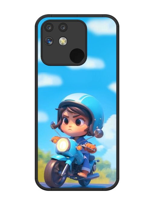 Little Rider Glossy Soft Edge Case for Realme Narzo 50 (5G)