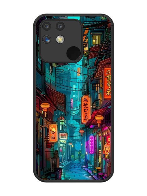 Neon Nightscape Glossy Soft Edge Case for Realme Narzo 50 (5G)