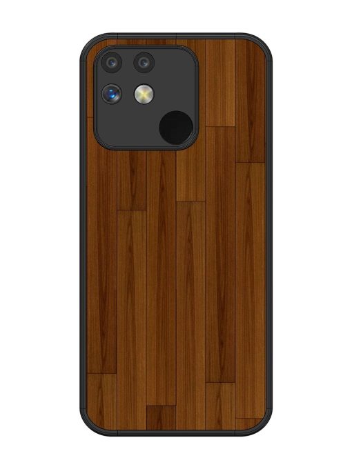 Warm Woodgrain Glossy Soft Edge Case for Realme Narzo 50 (5G)