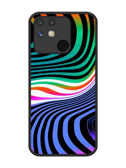 Psychedelic Waves Glossy Soft Edge Case for Realme Narzo 50 (5G)