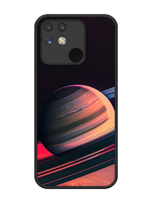 Neon Saturn Glossy Soft Edge Case for Realme Narzo 50 (5G)