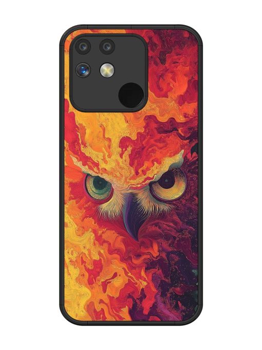 Fiery Owl Glossy Soft Edge Case for Realme Narzo 50 (5G)