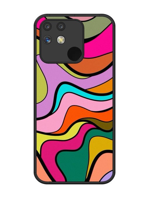 Wavy Wonder Glossy Soft Edge Case for Realme Narzo 50 (5G)