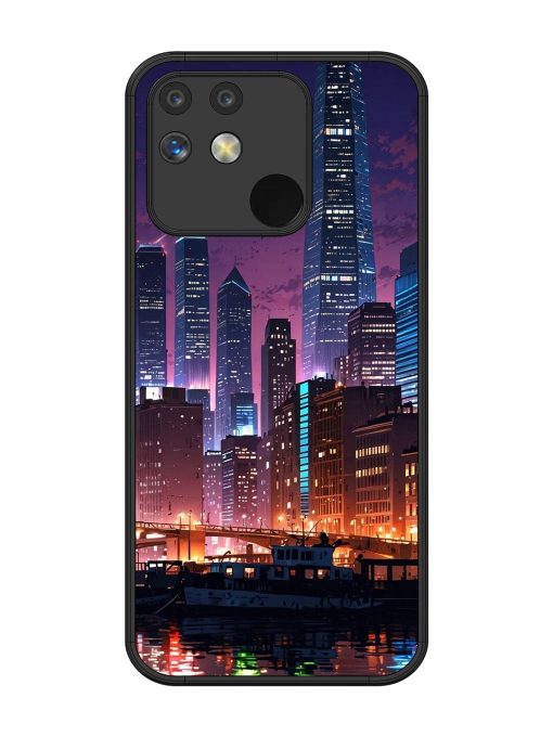 Neon Nightscape Glossy Soft Edge Case for Realme Narzo 50 (5G)