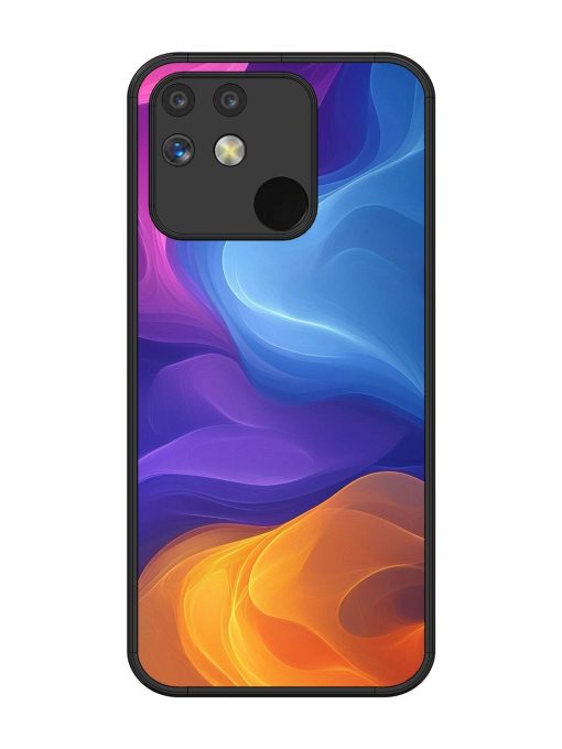 Cosmic Currents Glossy Soft Edge Case for Realme Narzo 50 (5G)