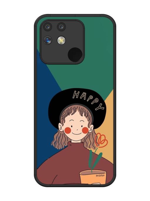 Happy Momo Glossy Soft Edge Case for Realme Narzo 50 (5G)