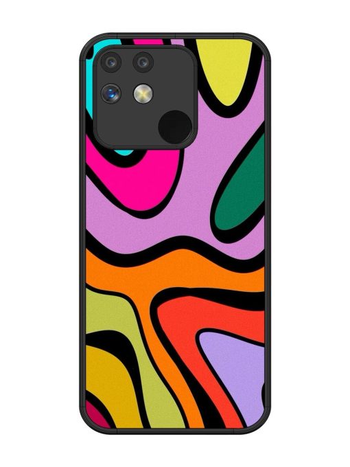 Groovy Swirls Glossy Soft Edge Case for Realme Narzo 50 (5G)