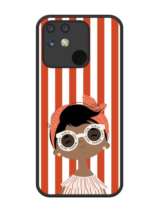 Girls Just Wanna Have Fun Glossy Soft Edge Case for Realme Narzo 50 (5G)