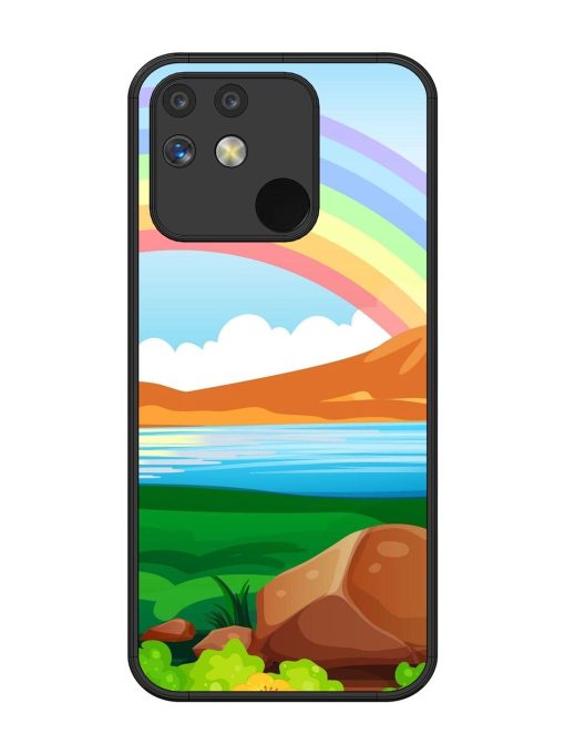 Rainbow Over The Lake Glossy Soft Edge Case for Realme Narzo 50 (5G)