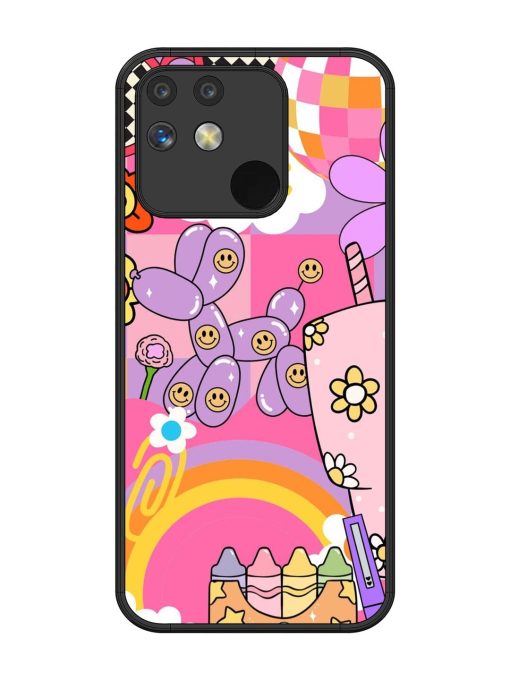 Whimsical Y2K Chaos Glossy Soft Edge Case for Realme Narzo 50 (5G)