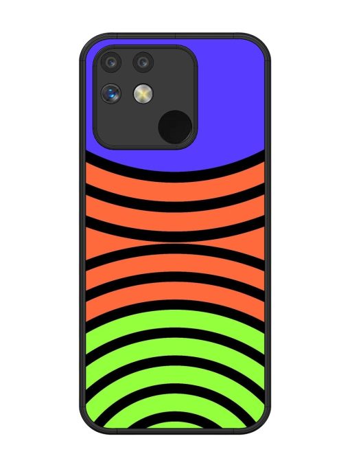 Psychedelic Stripe Symphony Glossy Soft Edge Case for Realme Narzo 50 (5G)