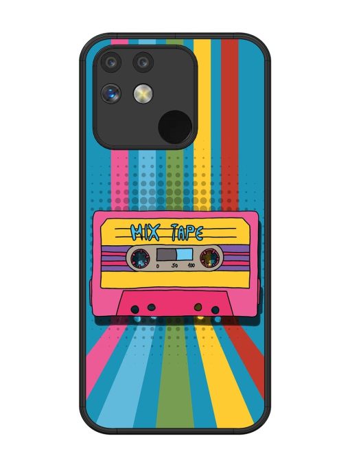 Retro Cassette Tapes Glossy Soft Edge Case for Realme Narzo 50 (5G)