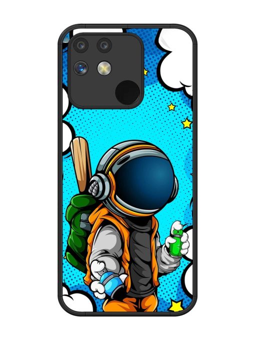 Space Graffiti Artist Glossy Soft Edge Case for Realme Narzo 50 (5G)