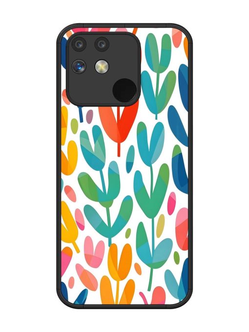 Rainbow Of Blooms Glossy Soft Edge Case for Realme Narzo 50 (5G)