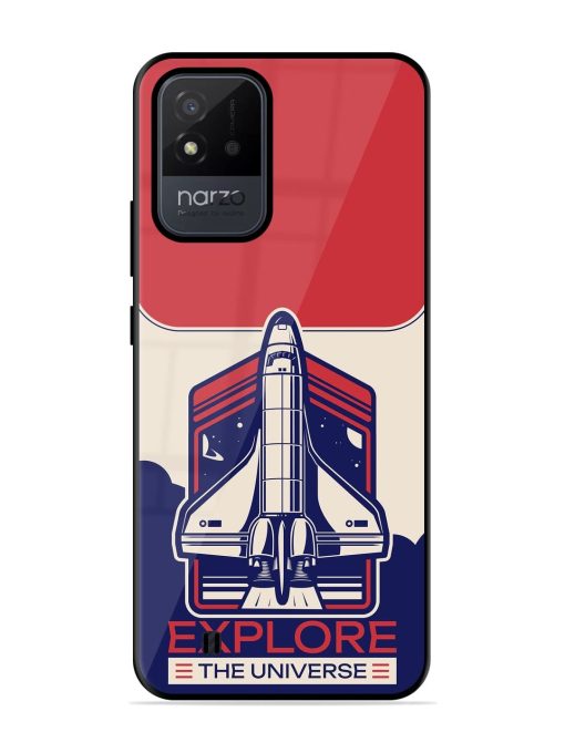 Cosmic Voyage Glossy Soft Edge Case for Realme Narzo 50I Chachhi