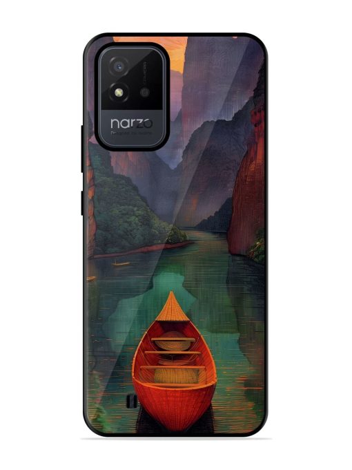 Serene Passage Glossy Soft Edge Case for Realme Narzo 50I Chachhi