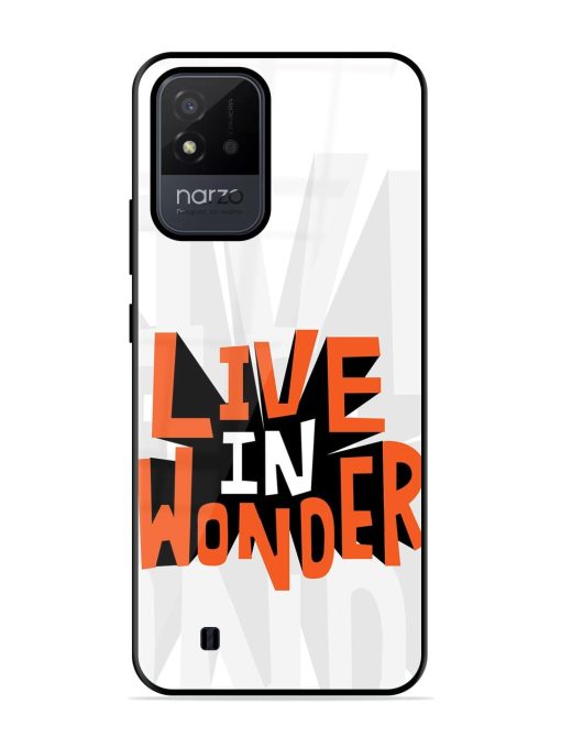 Wonder Burst Glossy Soft Edge Case for Realme Narzo 50I Chachhi