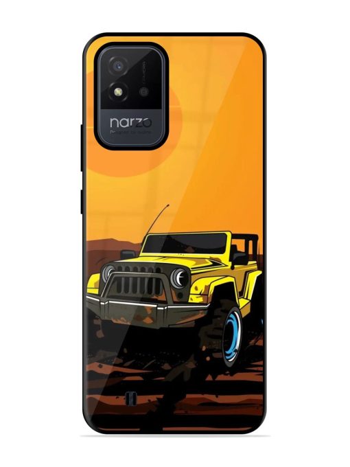 Sunset Cruise Glossy Soft Edge Case for Realme Narzo 50I Chachhi