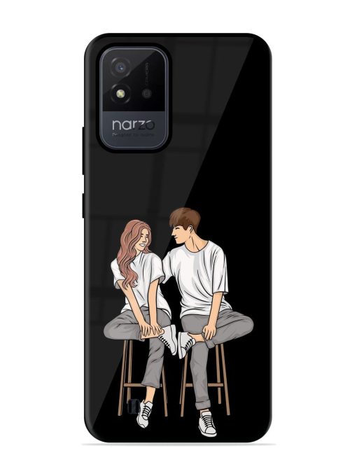 Soulful Connection Glossy Soft Edge Case for Realme Narzo 50I